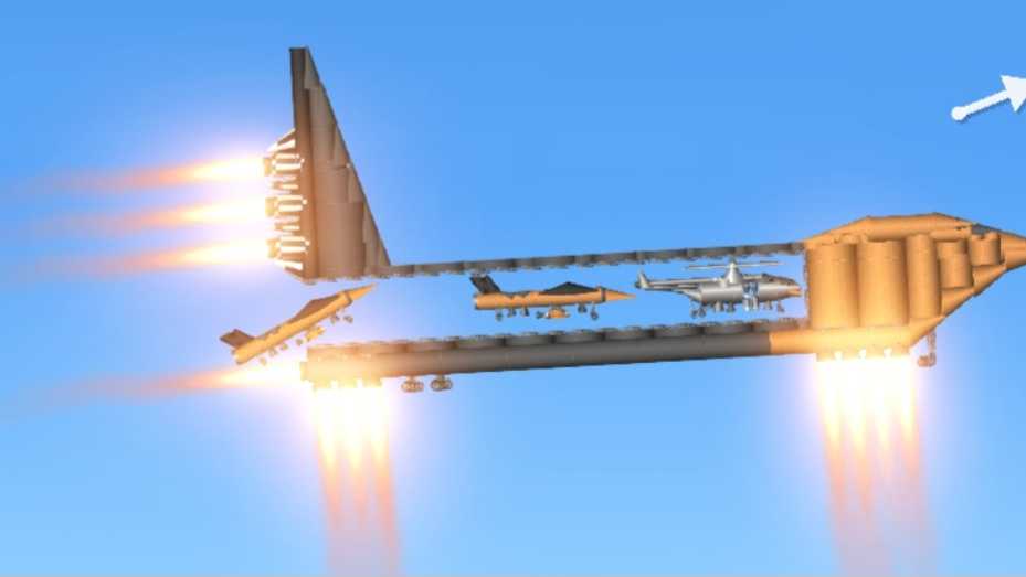 cargo/carrier dropship 747