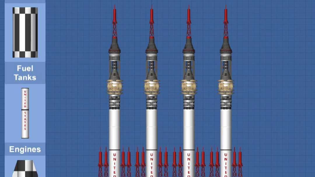 4 Racing missiles