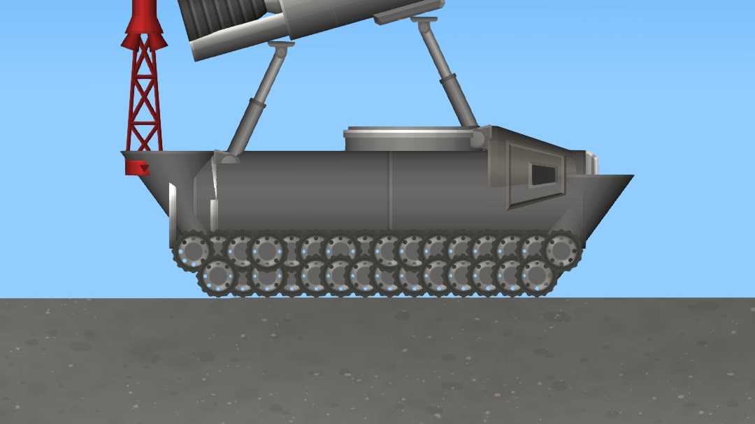 Mini tank with missile